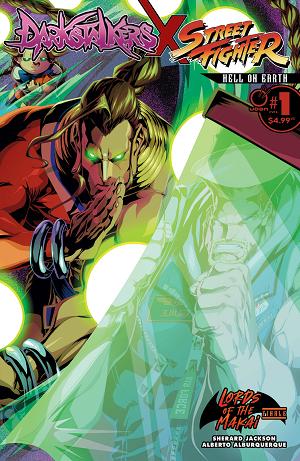Darkstalkers X Street Fighter Hell On Earth #1 CVR B (ONE SHOT) CVR B JEFFREY CRUZ cover