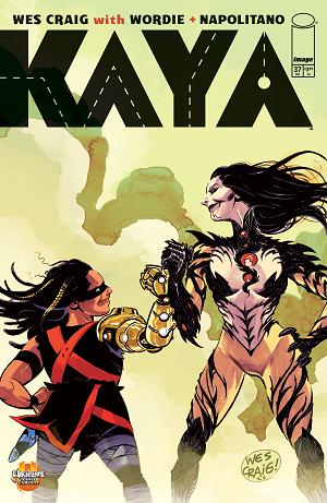 Kaya #37 CVR C CVR C WES CRAIG WITCHBLADE TEAM UP cover