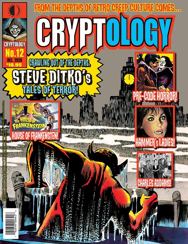 Cryptology #12 cover by Steve Ditko