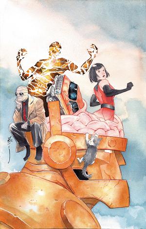 Doom Patrol #3 CVR C CVR C DUSTIN NGUYEN CARD STOCK cover
