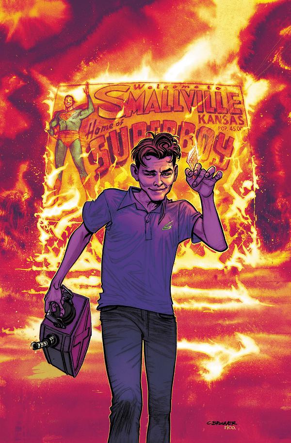 Action Comics #1104 cover by Chris Brunner