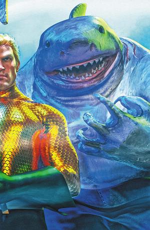 Emperor Aquaman #23 CVR C CVR C MARK SPEARS RIGHT CONNECTING CARD STOCK cover