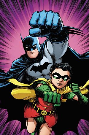Batman & Robin Year One Dynamic Duos #4 CVR C (OF 12) CVR C CHRIS BURNHAM CARD STOCK cover