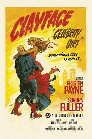 Clayface Celebrity Dirt #5 CVR C (OF 6) CVR C DAVID TALASKI CARD STOCK cover