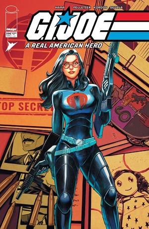 G.I. Joe: A Real American Hero #334 CVR C CVR C NIMIT MALAVIA SECRET DOSSIER cover