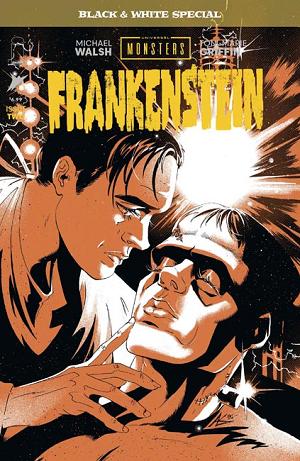 Universal Monsters Frankenstein B&W Special #2 CVR B (OF 2) CVR B AL KAPLAN cover