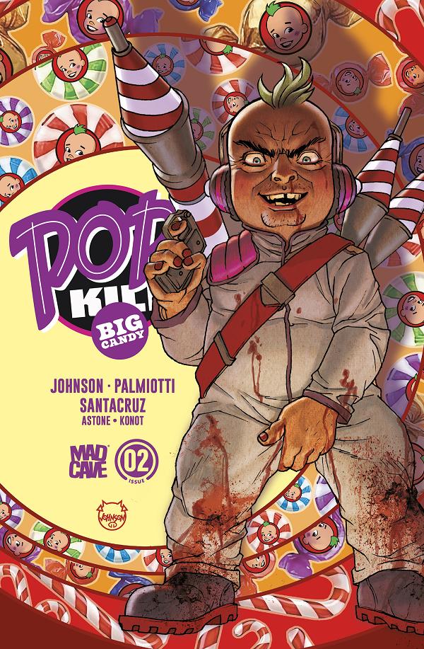 Pop Kill Big Candy #2 cover by Dave Johnson