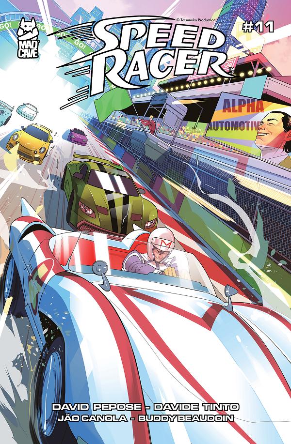 Speed Racer #11 variant cover by Rachael Stott