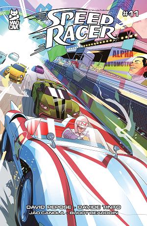 Speed Racer #11 CVR B CVR B RACHAEL STOTT cover