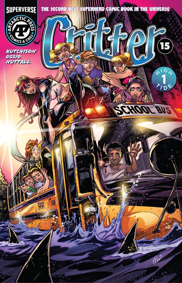 Critter #15 cover by Fico Ossio