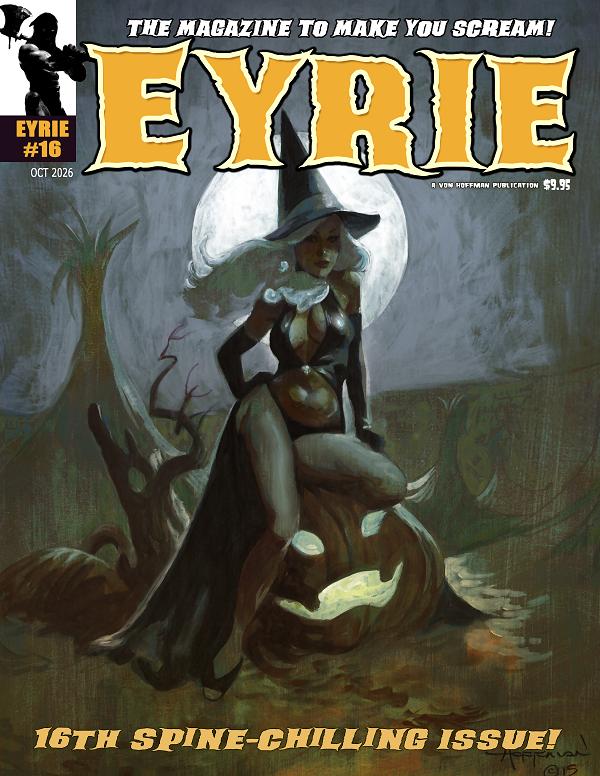 Eyrie Magazine #16 cover by Mike Hoffman