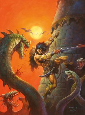 Savage Sword Of Conan #17 CVR C CVR C ALEX HORLEY VIRGIN CARDSTOCK cover