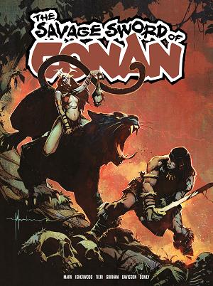Savage Sword Of Conan #17 CVR B CVR B NICK MARINKOVICH cover