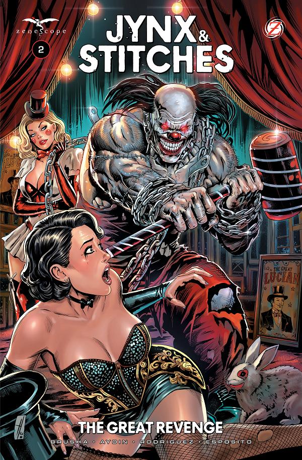 Jynx And Stitches The Great Revenge #2 cover by Hakan Aydin