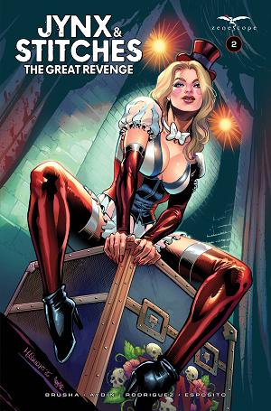 Jynx And Stitches The Great Revenge #2 CVR C (OF 3) CVR C MARIA LAURA SANAPO cover