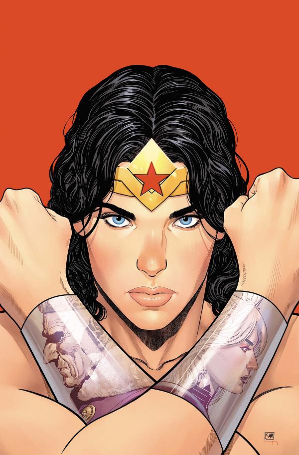 Wonder Woman #39 cover by Daniel Sampere