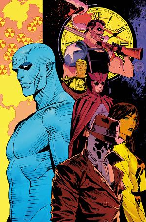 Detective Comics #1115 CVR D CVR D DAN MORA WATCHMEN 40TH ANNIVERSARY CARD STOCK cover
