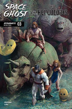 Space Ghost Vs The Herculoids #3 CVR D CVR D BJORN BARENDS cover