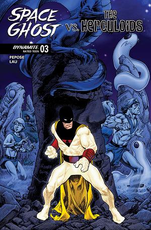 Space Ghost Vs The Herculoids #3 CVR E CVR E TOM RANEY cover