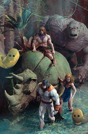 Space Ghost Vs The Herculoids #3 CVR G CVR G INC 1:10 BJORN BARENDS VIRGIN cover