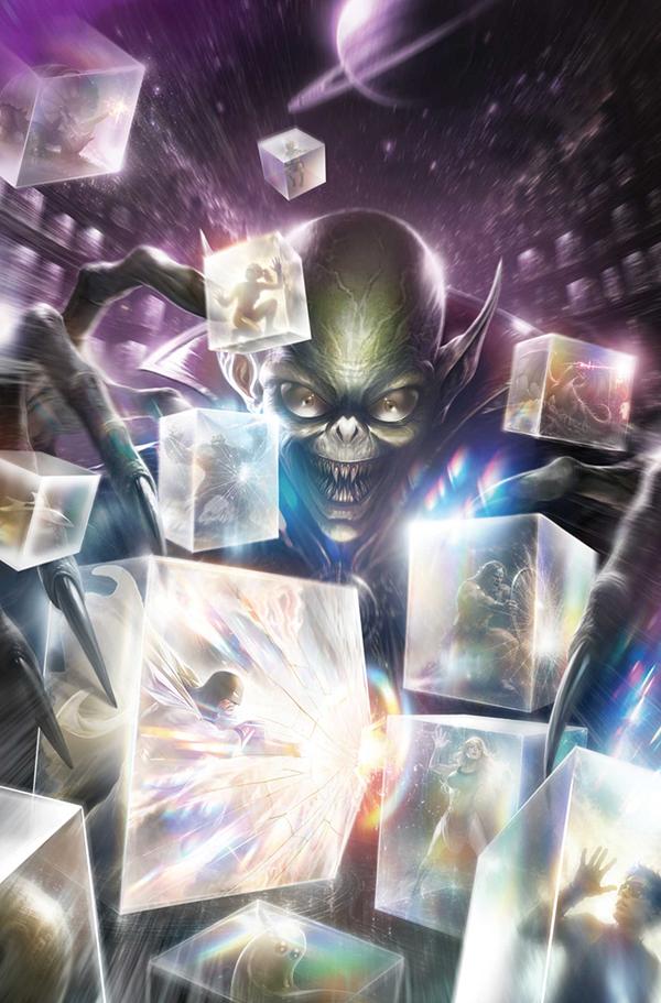 Space Ghost Vs The Herculoids #3 variant cover by Francesco Mattina
