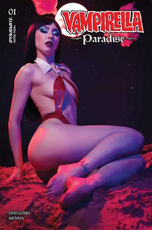 Vampirella Paradise #1 CVR D CVR D LAUREN DELOREAN COSPLAY cover