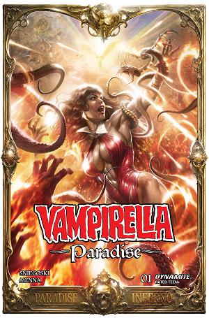Vampirella Paradise #1 CVR E CVR E FRANCESCO MATTINA FOIL cover