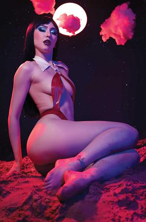 Vampirella Paradise #1 CVR L CVR L INC 1:10 COSPLAY LAUREN DELOREAN VIRGIN cover