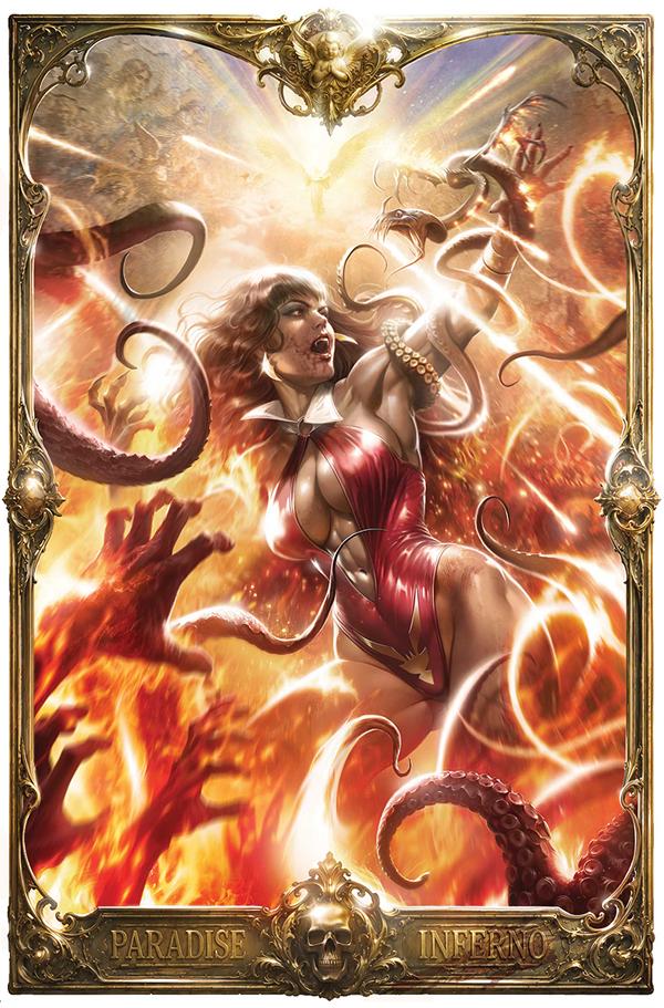 Vampirella Paradise #1 variant cover by Francesco Mattina