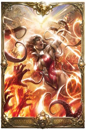 Vampirella Paradise #1 CVR Q CVR Q INC 1:20 FRANCESCO MATTINA VIRGIN cover