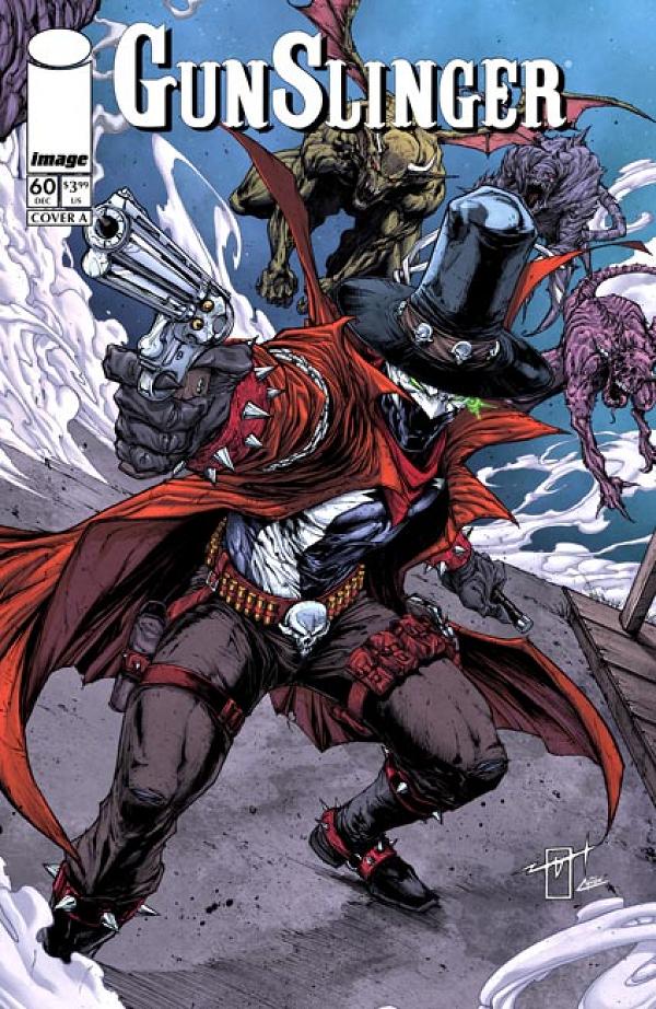 Gunslinger Spawn #60 cover by Jonathan Uribe
