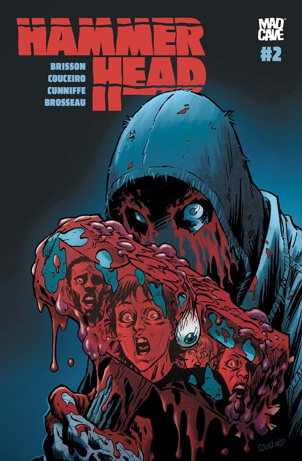 Hammer Head #2 cover by Damian Couceiro