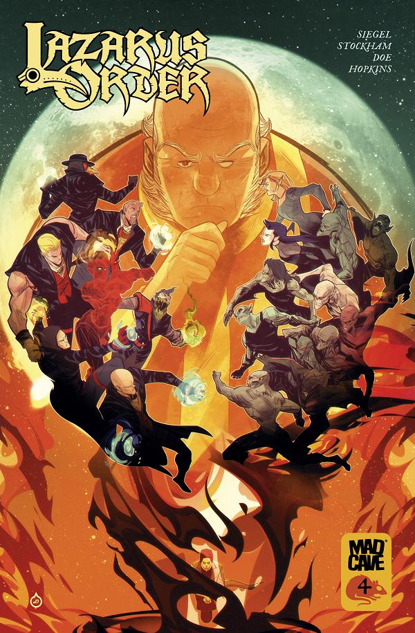 Lazarus Order #4 cover
