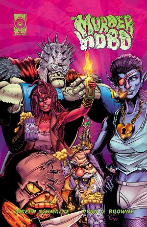 Murder Hobo #3 CVR C CVR C 10 COPY BAGGS BROTHERS UNLOCK cover