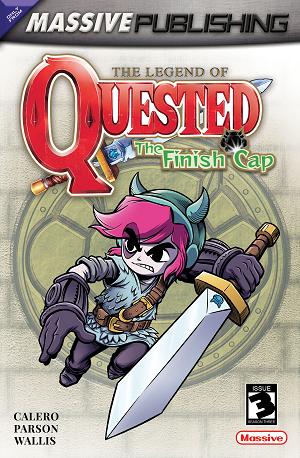 Quested #3 CVR C (OF 3) CVR C TREVOR RICHARDSON VIDEO GAME HOMAGE cover