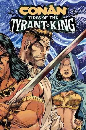 Conan The Barbarian Tides Of The Tyrant King #3 CVR B (OF 4) CVR B JESUS MERINO CONNECTING cover