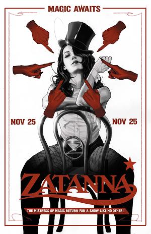 Zatanna (2026) #8 CVR B CVR B JOSHUA SWAY SWABY CARD STOCK cover