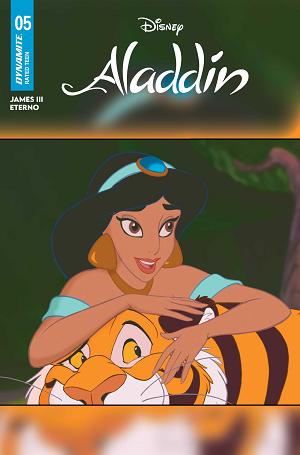 Aladdin #5 CVR C CVR C ANIMATION ART cover