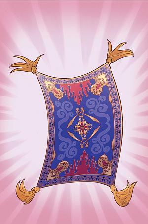 Aladdin #5 CVR E CVR E INC 1:10 CARTOON HEAD VIRGIN cover