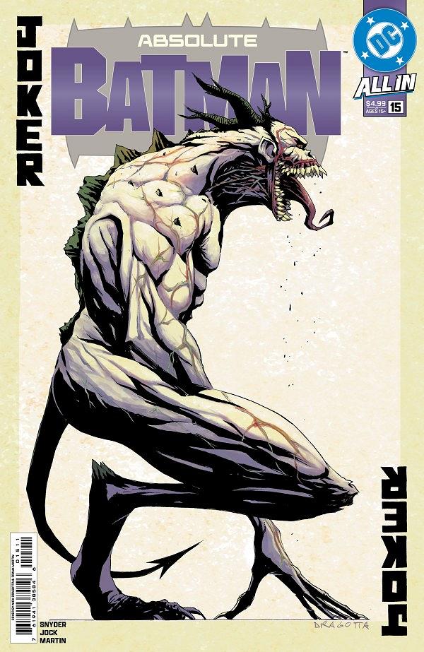 Df Absolute Batman #15 cover by Nick Dragotta