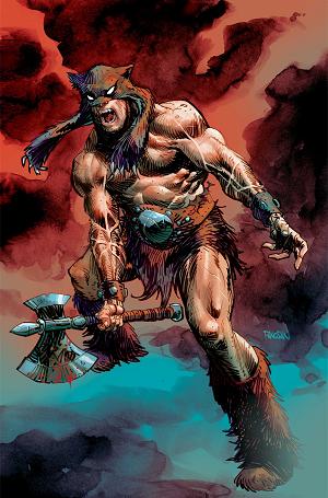 Fire And Ice Darkwolf #5 CVR F CVR F DAN PANOSIAN METAL PREMIUM cover