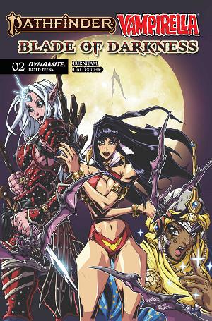 Pathfinder Vampirella Blade Of Darkness #2 CVR B CVR B ANDREW HUERTA cover