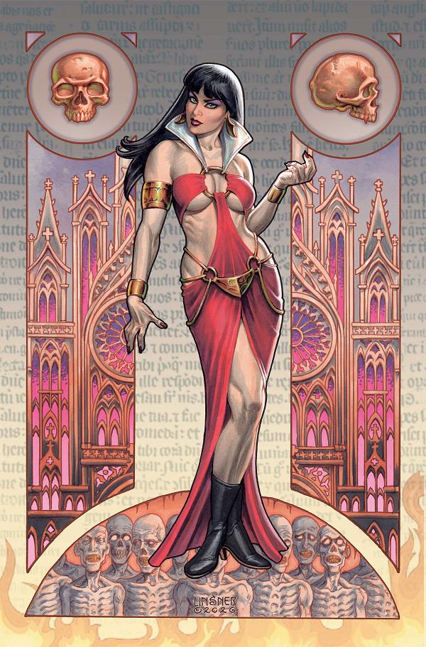 Vampirella Paradise #1 variant cover by Joseph Michael Linsner