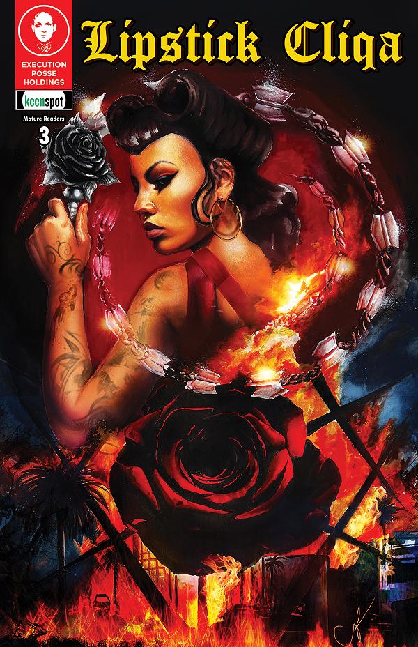 Lipstick Cliqa Deluxe Edition #3 variant cover by Cameron Prior
