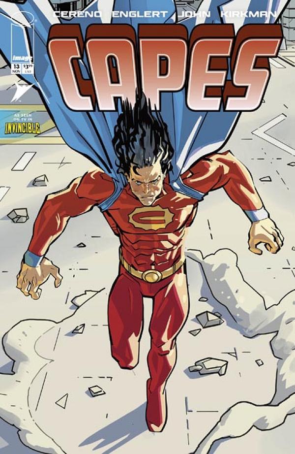 Invincible Universe Capes #13 variant cover by Conor Hughes