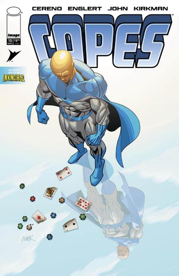 Invincible Universe Capes #13 cover by Mark Englert