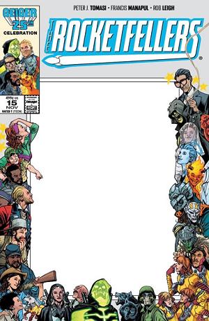 Rocketfellers #15 CVR D CVR D BLANK SKETCH cover