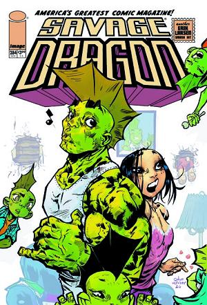 Savage Dragon #284 CVR C CVR C ADAM ARCHER cover