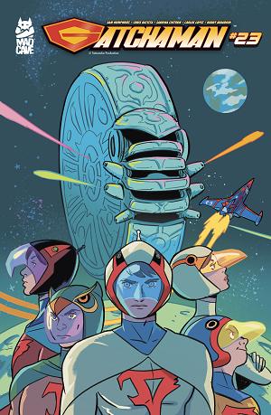 Gatchaman #23 CVR B CVR B NATACHA BUSTOS cover