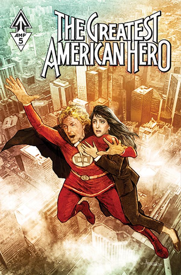 Greatest American Hero #5 cover by Erwin J Arroza